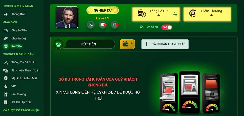 Hướng dẫn cách rút tiền FB88 siêu đơn giản