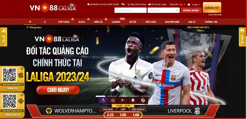 Truy cập trang web VN88 chính thức bằng link chuẩn để không bị chặn