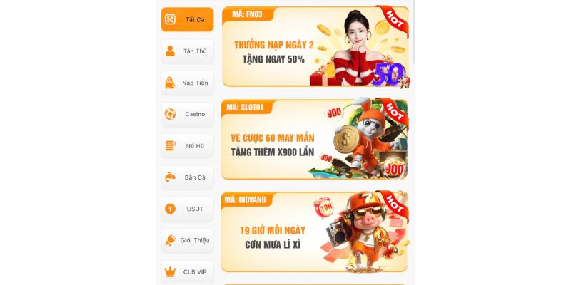 Cung cấp ngập tràn các chương trình ưu đãi khủng